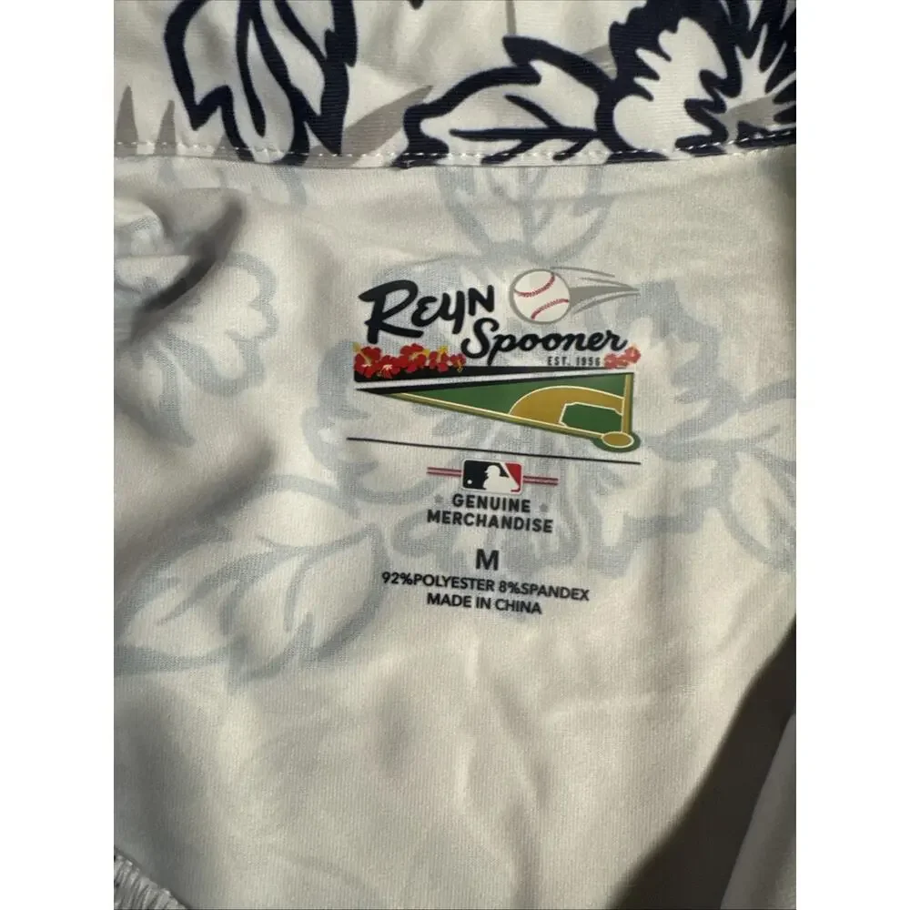 NWT Minnesota Twins Game Day Aloha Print Reyn Spooner MLB® Performance Polo - M